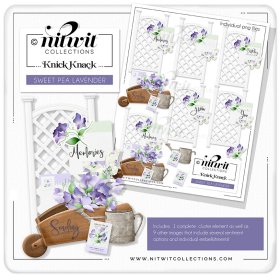 Knick Knack - Sweet Pea Lavender (image for) Knick Knack - Sweet Pea Lavender