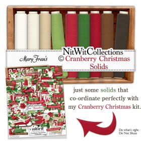 Cranberry Christmas Solids (image for) Cranberry Christmas Solids