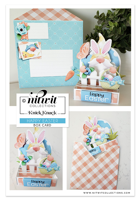 (image for) Knick Knack - Box Card - Happy Easter