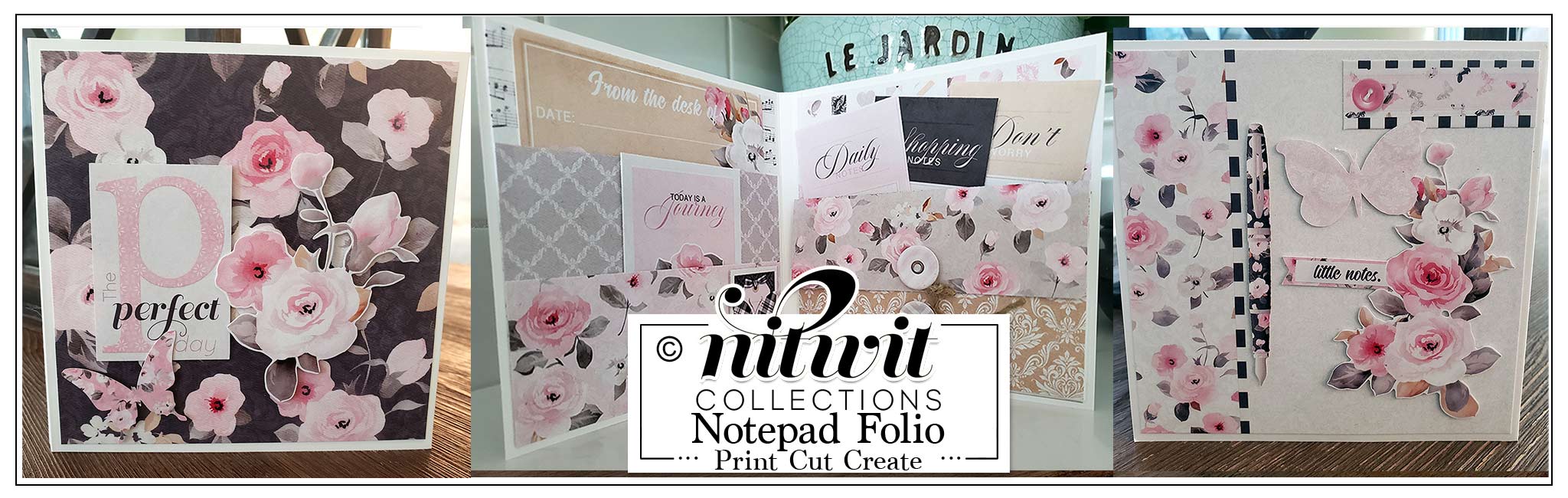 Print Cut Create - Notepad Folio Book