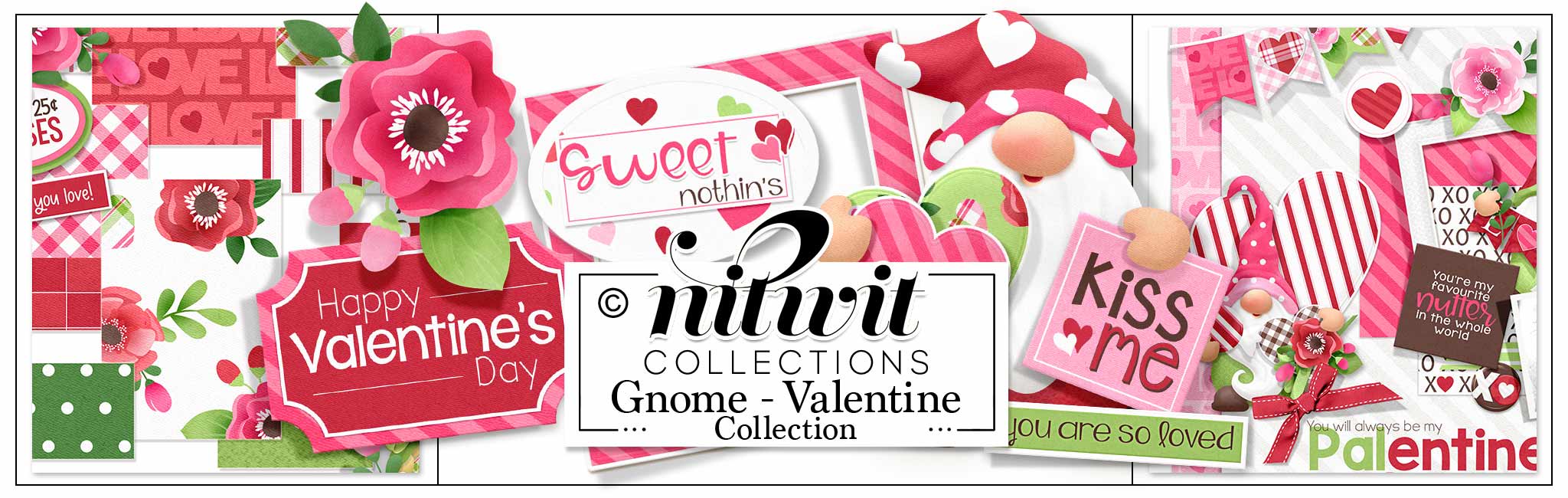 Gnome Valentine Collection