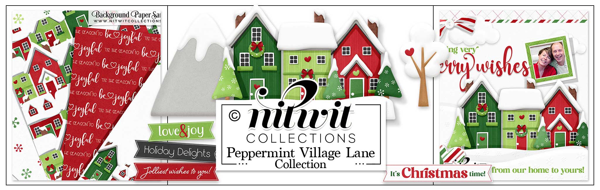 Peppermint Lane Village Collection